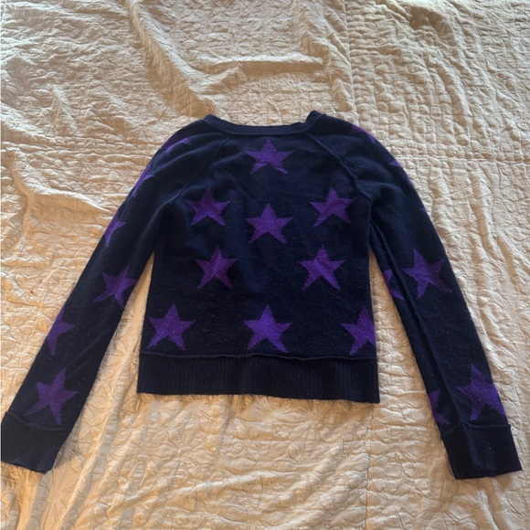 Aqua M Cashmere Sweater - Picture 4 of 7